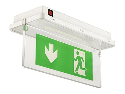لوحة خروج طوارئ LED مقاومة للماء والغبار وفق معيار IP65(مزودة بـ21 لمبة LED من نوع SMD3528)